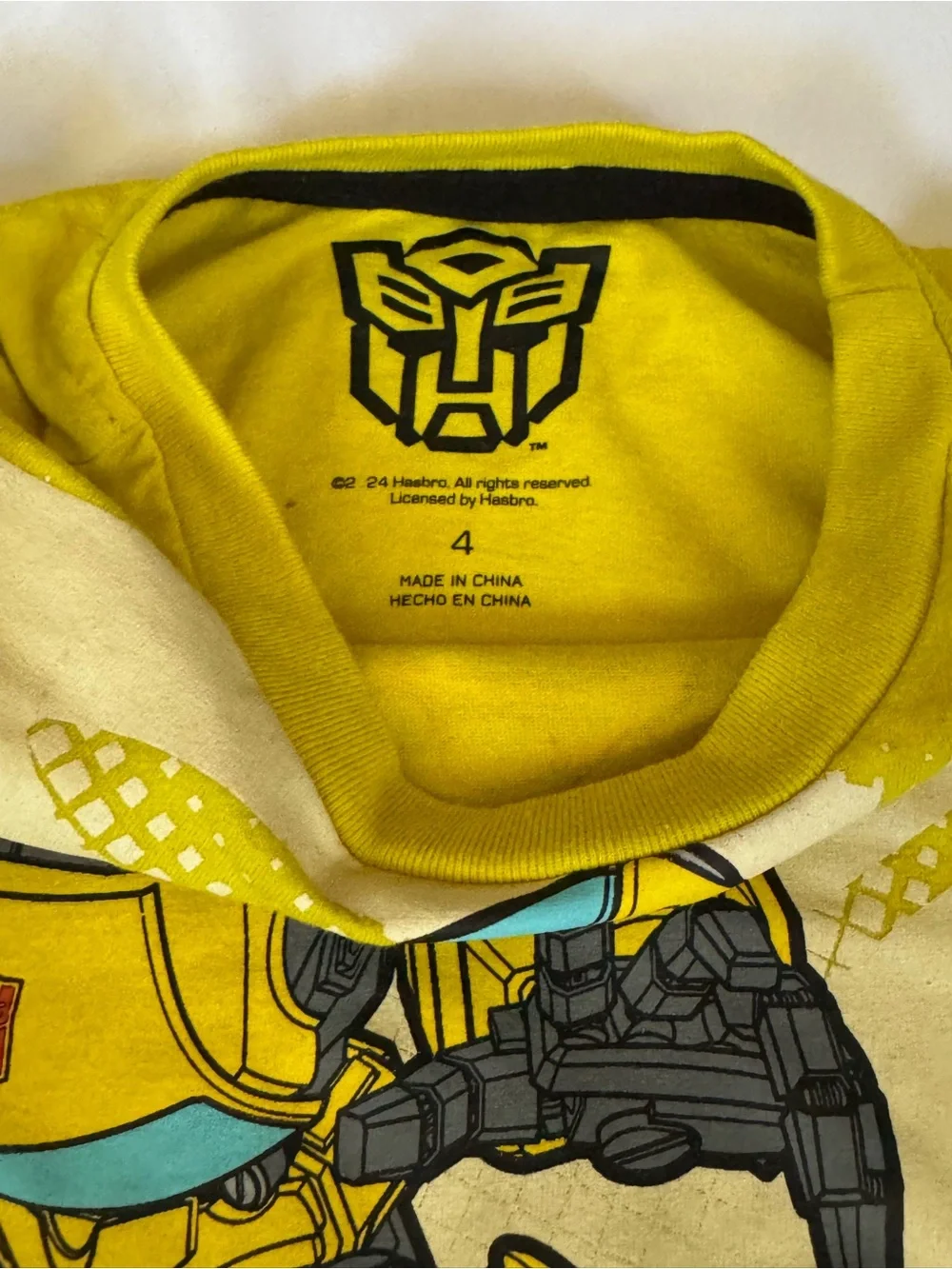 Transformers T-Shirts Bundle (3) 4T